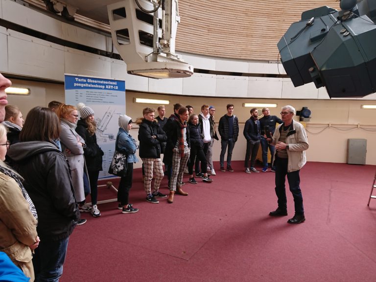 Read more about the article G3 õpilased Tartu observatooriumis Tõraveres