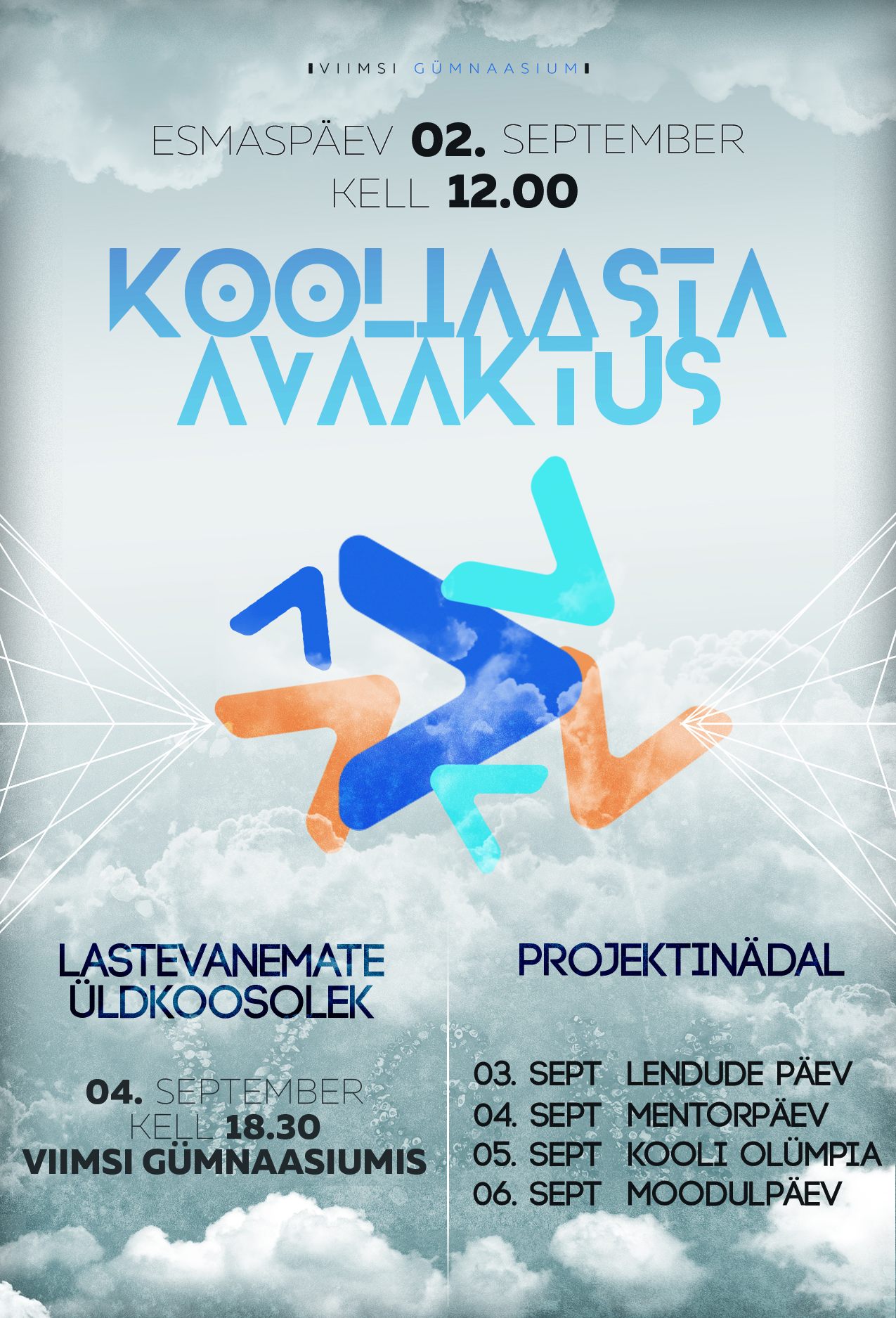 You are currently viewing Kooliaasta avanädal 2-6.09