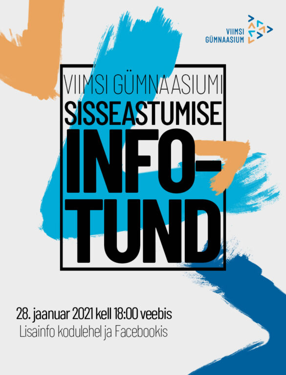 Read more about the article Sisseastumise infotund 28.01 kl 18.00