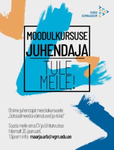 Read more about the article Otsime sotsiaalmeedia kursuse juhendajat!