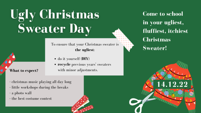 Read more about the article VGM Ugly Christmas Sweater Day