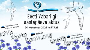 Read more about the article Palju õnne, meie Eesti!