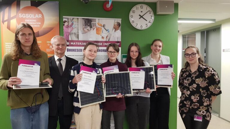 Read more about the article VGMi õpilased osalesid TalTechi päikesepaneelide töötoas