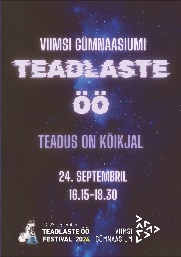 VGMi Teadlaste ÖÖ 24. september