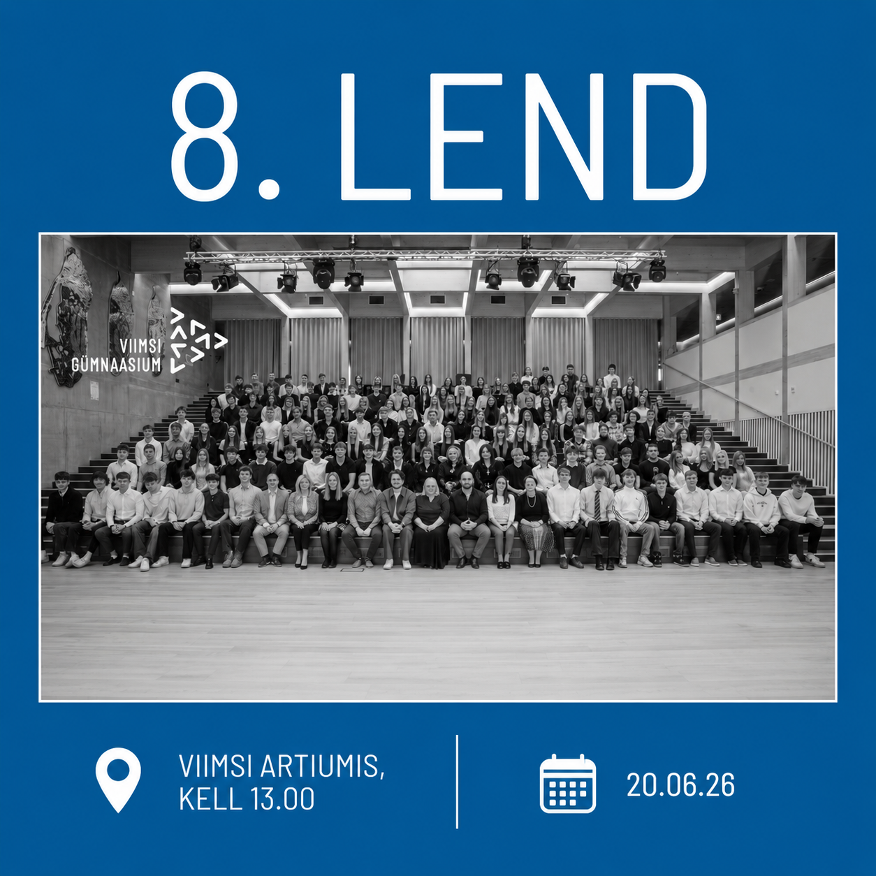 Lõpuaktus 20. juuni kell 13